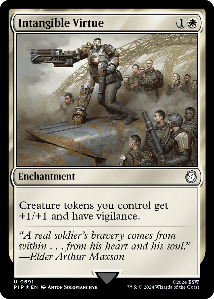 Intangible Virtue (Surge Foil) [Fallout] | Gate City Games LLC