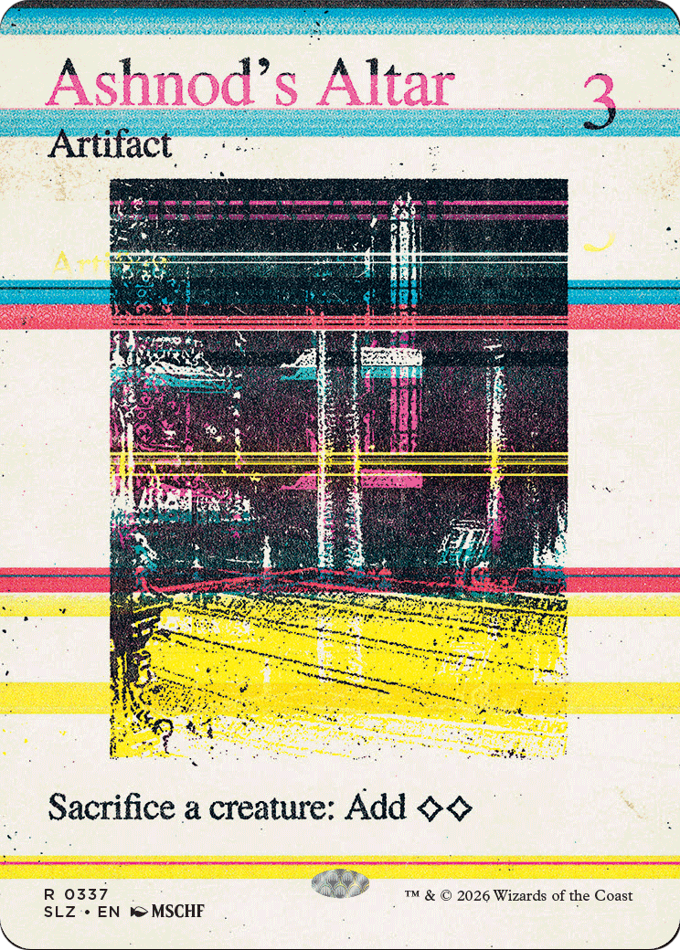 Ashnod's Altar (0337) [Secret Lair x MSCHF: The Zeta Set] | Gate City Games LLC