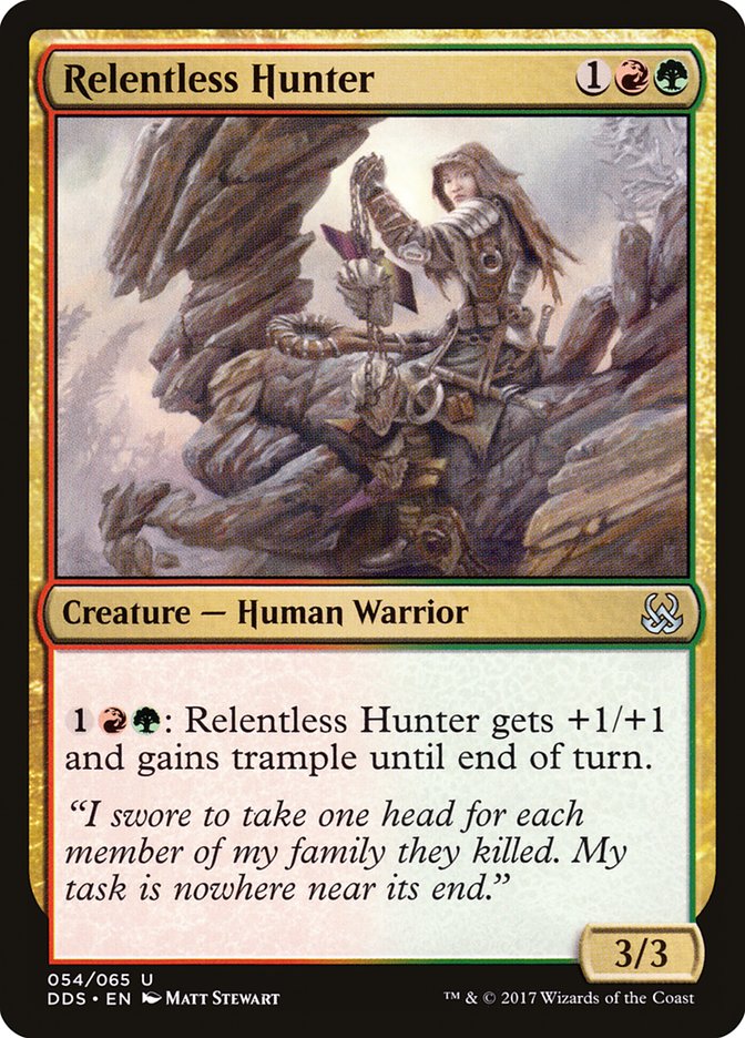 Relentless Hunter [Duel Decks: Mind vs. Might] | Gate City Games LLC