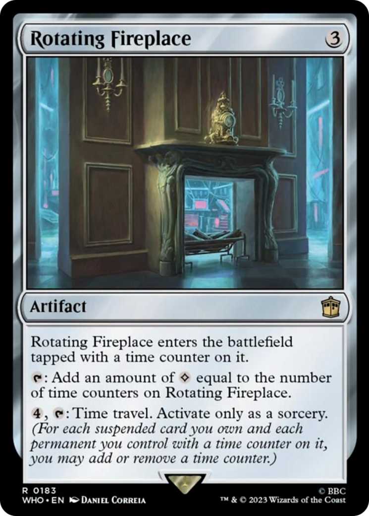 Rotating Fireplace [Doctor Who] | Gate City Games LLC