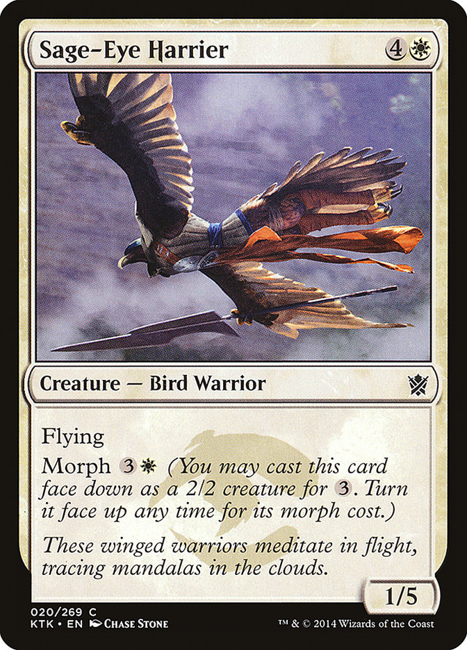 Sage-Eye Harrier [Khans of Tarkir] | Gate City Games LLC