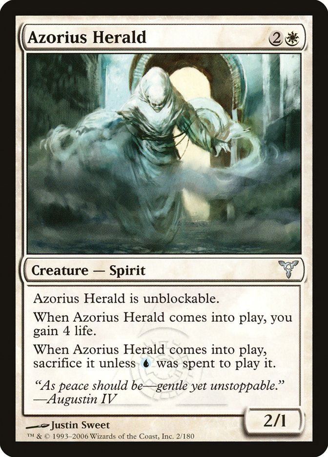 Azorius Herald [Dissension] | Gate City Games LLC