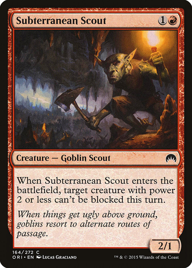 Subterranean Scout [Magic Origins] | Gate City Games LLC