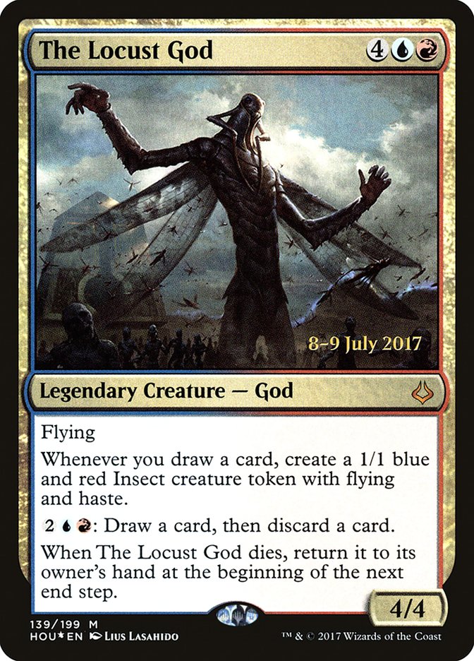 The Locust God [Hour of Devastation Prerelease Promos] | Gate City Games LLC