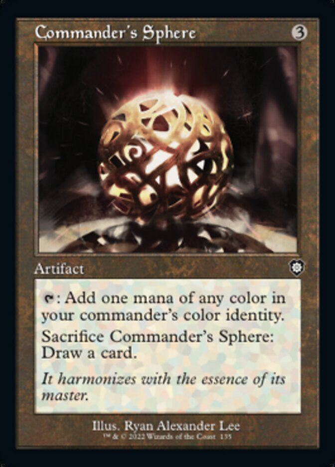 Commander's Sphere (Retro) [The Brothers' War Commander] | Gate City Games LLC