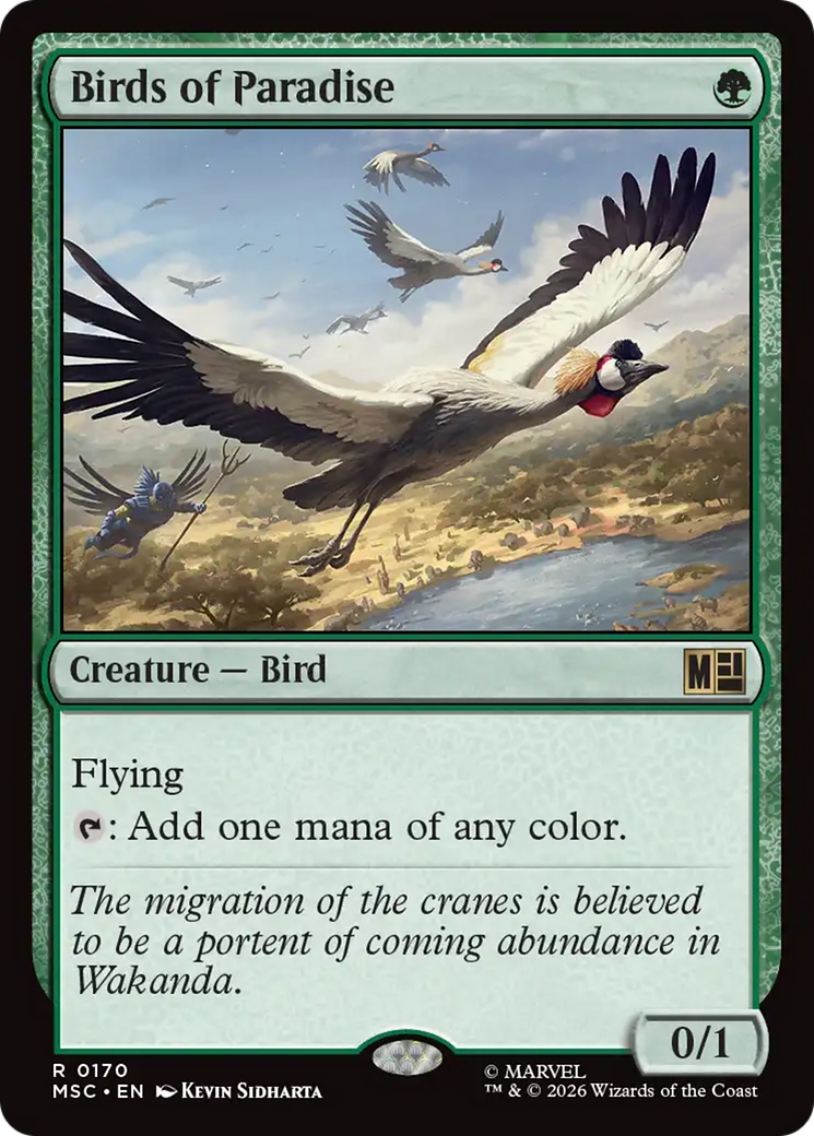 Birds of Paradise [Marvel Super Heroes Commander] | Gate City Games LLC