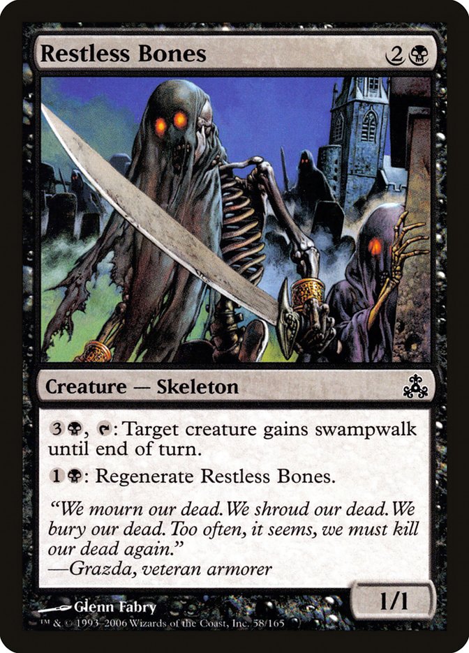 Restless Bones [Guildpact] | Gate City Games LLC