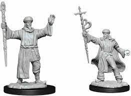 Nolzur's Marvelous Miniatures: Human Male Wizard | Gate City Games LLC
