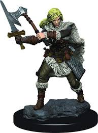 Icons of the Realms: Human Female Barbarian | Gate City Games LLC