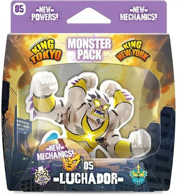 King of Tokyo: Luchador Monster Pack | Gate City Games LLC