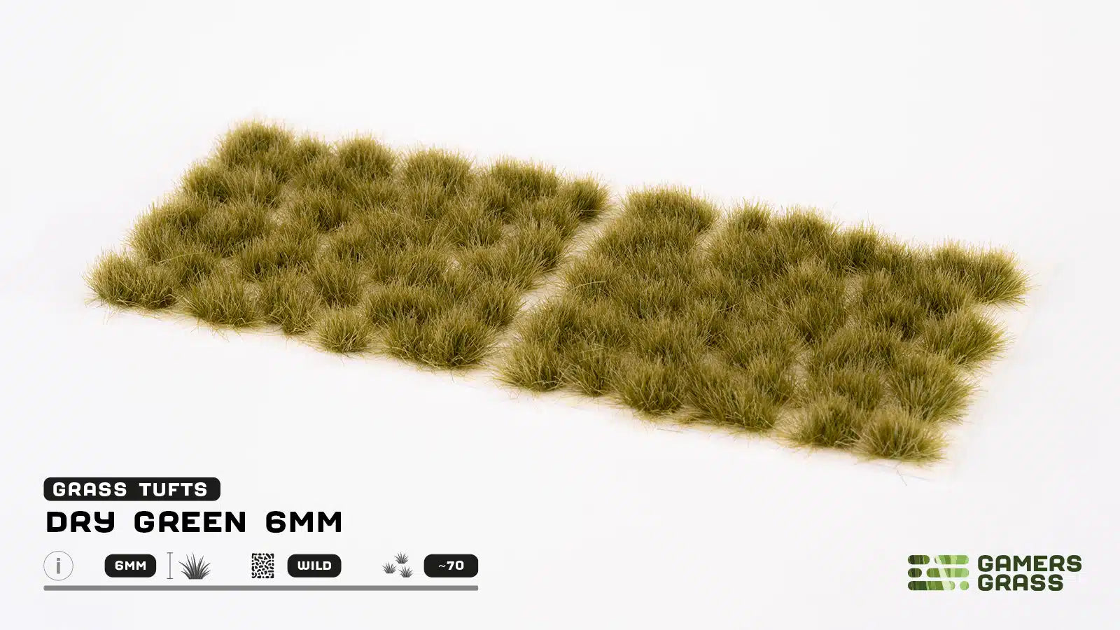 Wild -Dry Green 6mm | Gate City Games LLC