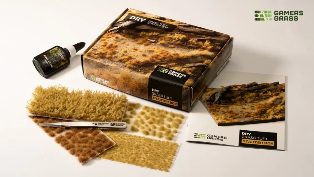 Dry Grass Tuft Starter Box | Gate City Games LLC