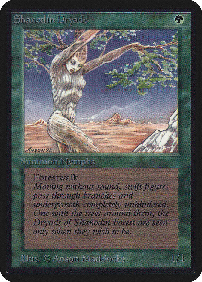 Shanodin Dryads [Alpha Edition] | Gate City Games LLC