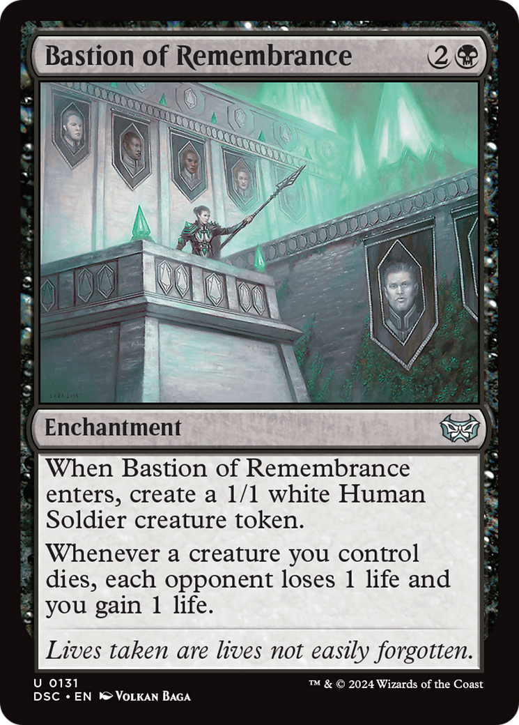 Bastion of Remembrance [Duskmourn: House of Horror Commander] | Gate City Games LLC