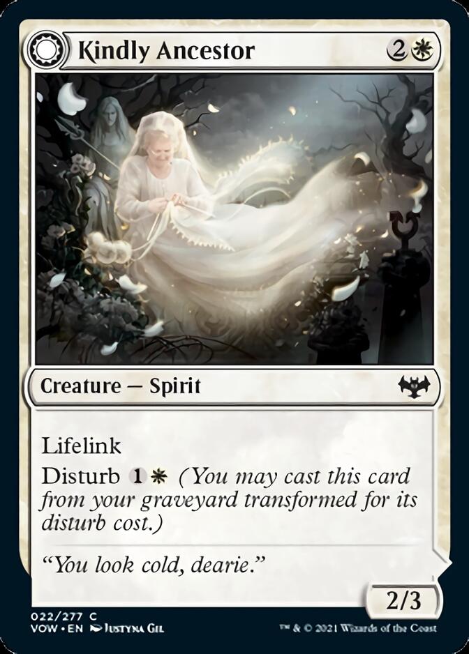 Kindly Ancestor // Ancestor's Embrace [Innistrad: Crimson Vow] | Gate City Games LLC