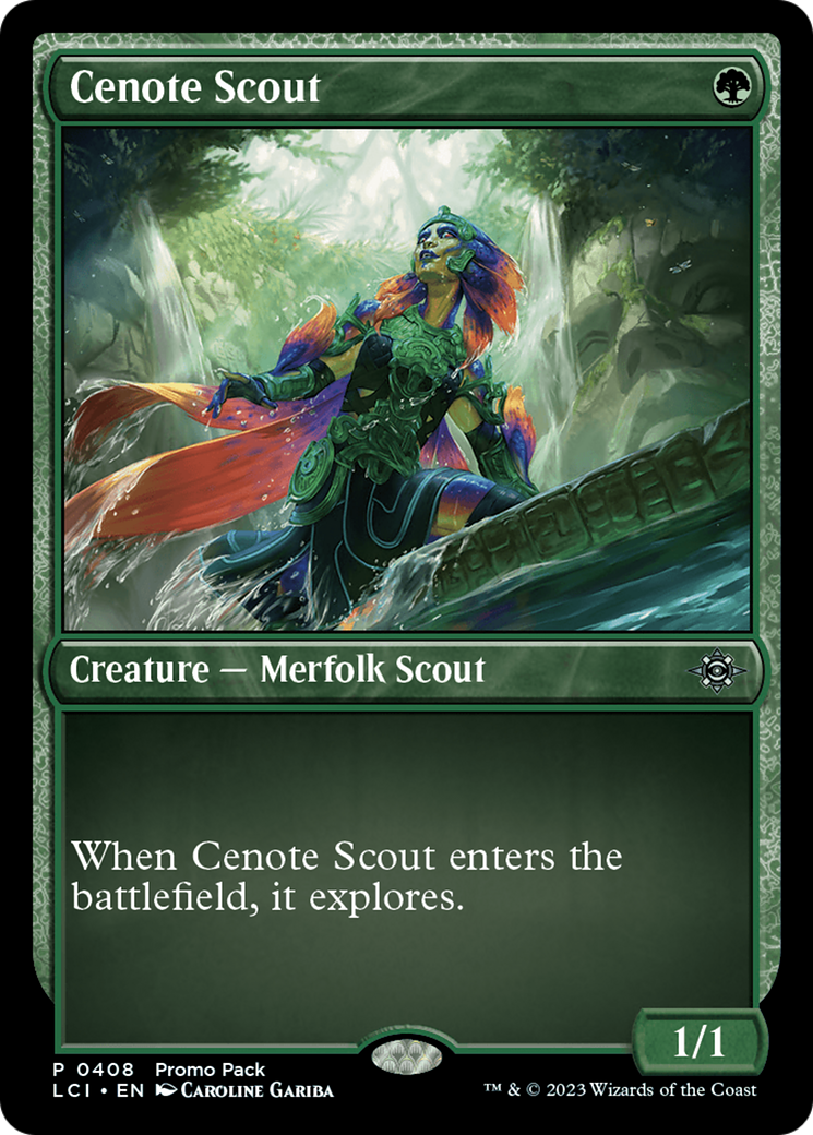 Cenote Scout [The Lost Caverns of Ixalan Promos] | Gate City Games LLC