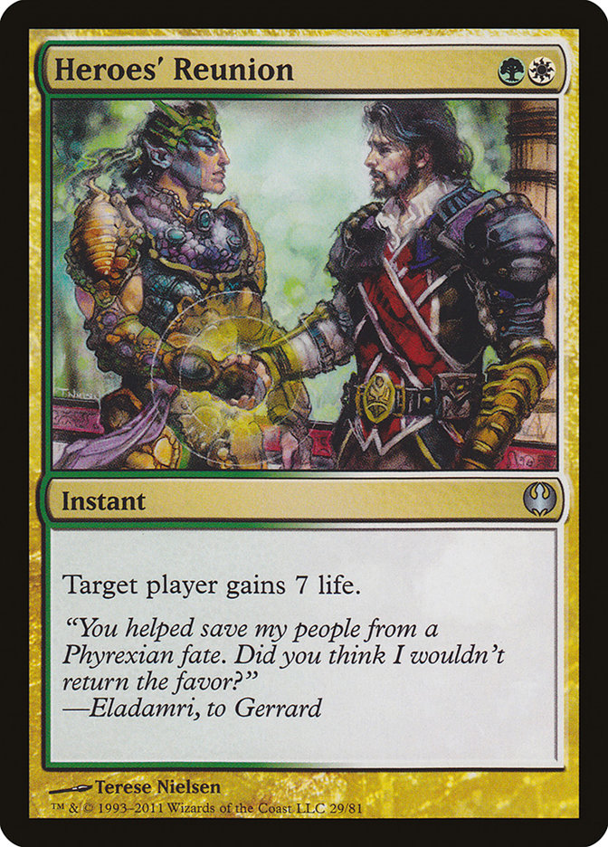 Heroes' Reunion [Duel Decks: Knights vs. Dragons] | Gate City Games LLC