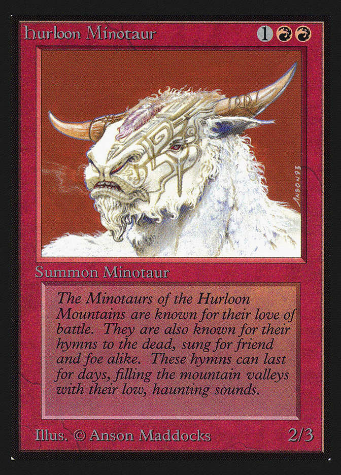 Hurloon Minotaur [International Collectors' Edition] | Gate City Games LLC