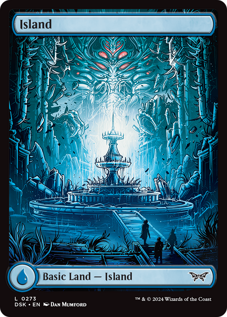 Island (273) - Full Art [Duskmourn: House of Horror] | Gate City Games LLC