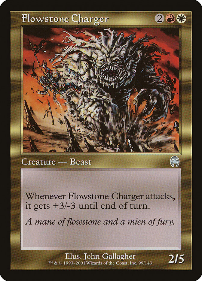 Flowstone Charger [Apocalypse] | Gate City Games LLC
