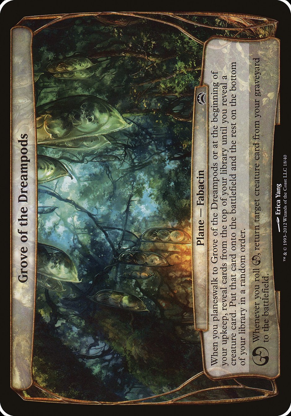 Grove of the Dreampods (Planes) [Planechase 2012 Planes] | Gate City Games LLC