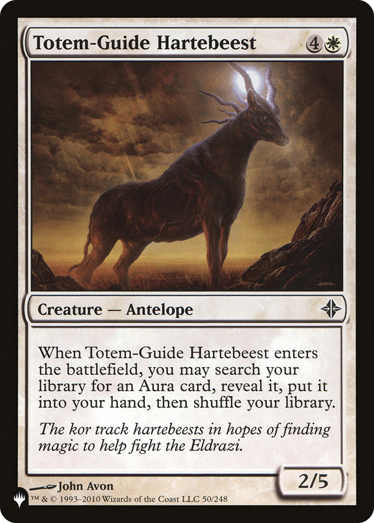 Totem-Guide Hartebeest [The List] | Gate City Games LLC