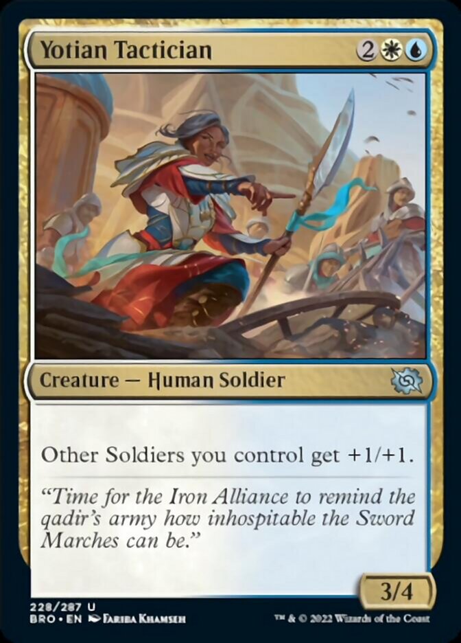 Yotian Tactician [The Brothers' War] | Gate City Games LLC