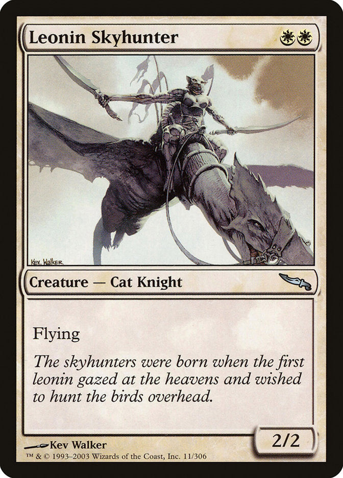 Leonin Skyhunter [Mirrodin] | Gate City Games LLC