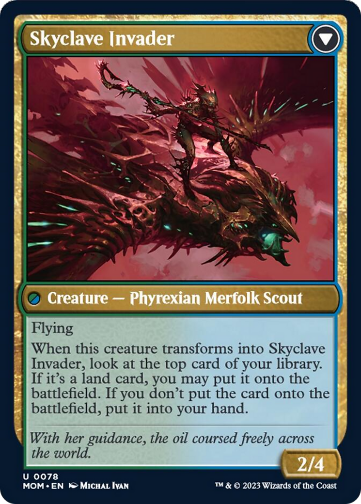 Skyclave Aerialist // Skyclave Invader [March of the Machine] | Gate City Games LLC