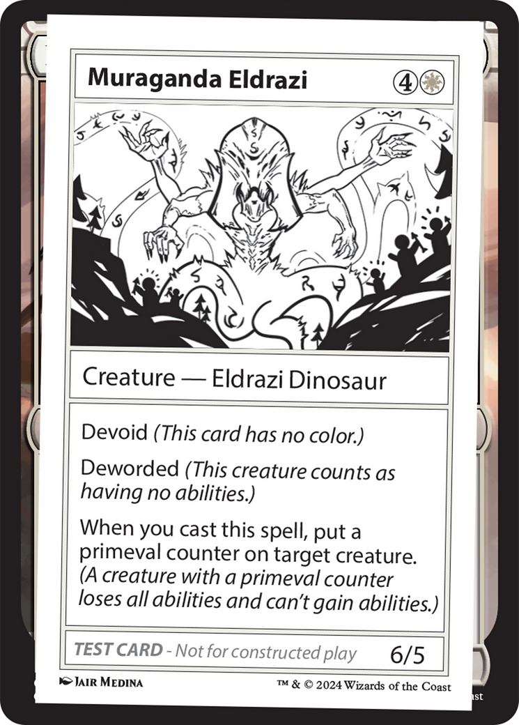 Muraganda Eldrazi [Mystery Booster 2 Playtest Cards] | Gate City Games LLC