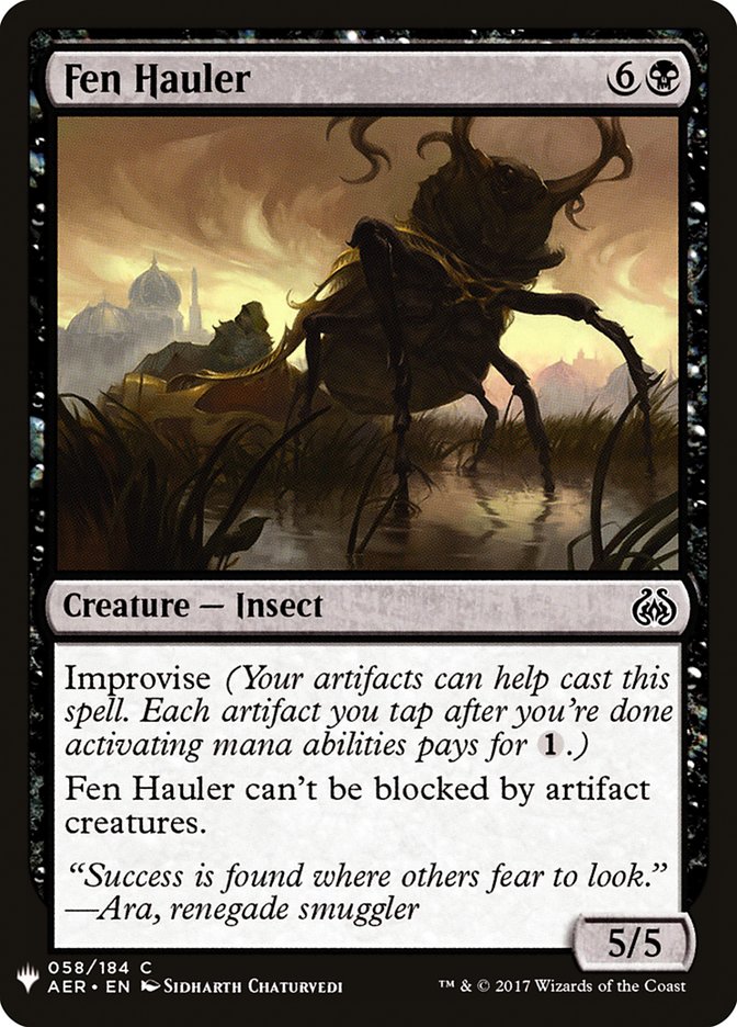 Fen Hauler [Mystery Booster] | Gate City Games LLC