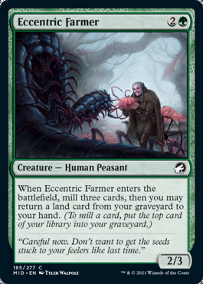 Eccentric Farmer [Innistrad: Midnight Hunt] | Gate City Games LLC