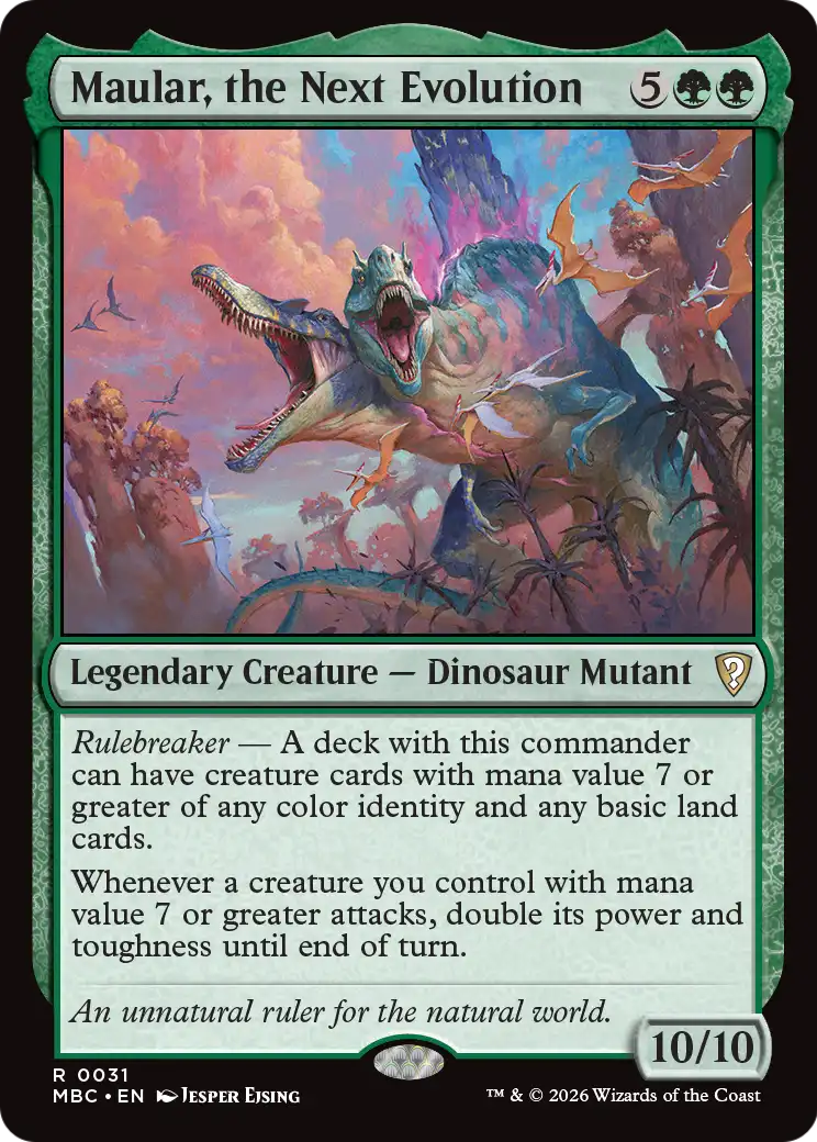 Maular, the Next Evolution [Mystery Booster: Commander Edition] | Gate City Games LLC