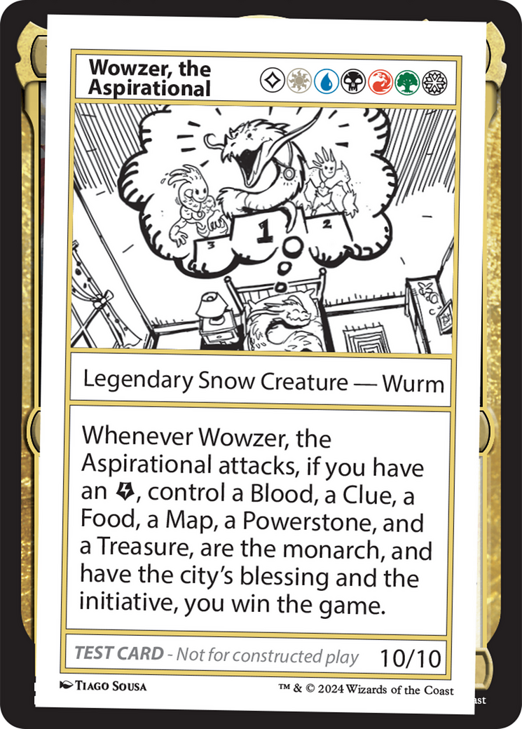 Wowzer, the Aspirational [Mystery Booster 2 Playtest Cards] | Gate City Games LLC