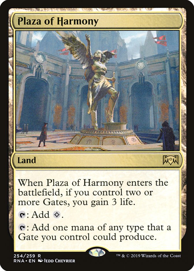 Plaza of Harmony [Ravnica Allegiance] | Gate City Games LLC