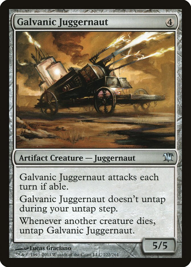 Galvanic Juggernaut [Innistrad] | Gate City Games LLC