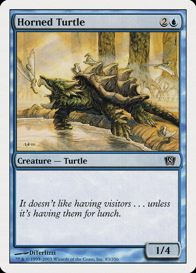 Horned Turtle [Eighth Edition] | Gate City Games LLC