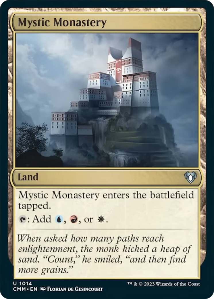 Mystic Monastery [Commander Masters] | Gate City Games LLC