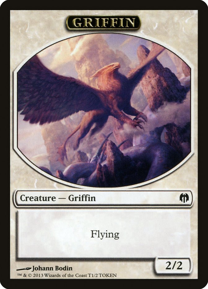 Griffin Token [Duel Decks: Heroes vs. Monsters Tokens] | Gate City Games LLC
