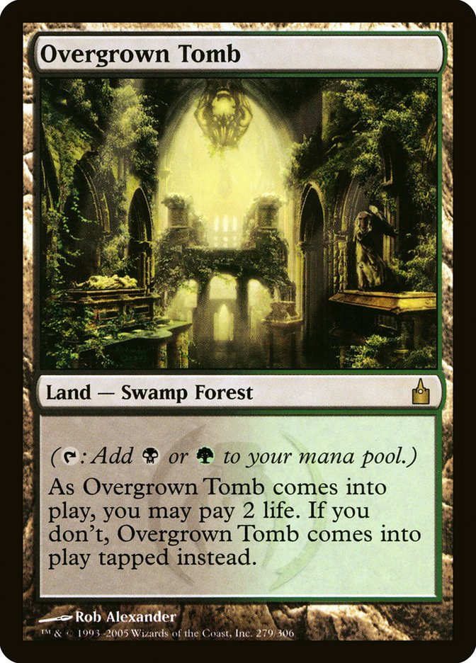 Overgrown Tomb [Ravnica: City of Guilds] | Gate City Games LLC