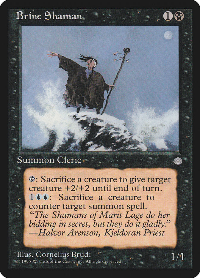 Brine Shaman [Ice Age] | Gate City Games LLC