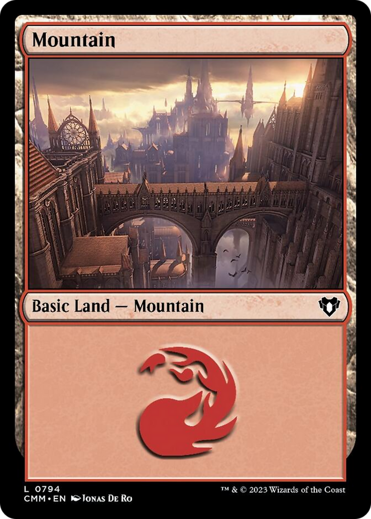 Mountain (794) [Commander Masters] | Gate City Games LLC