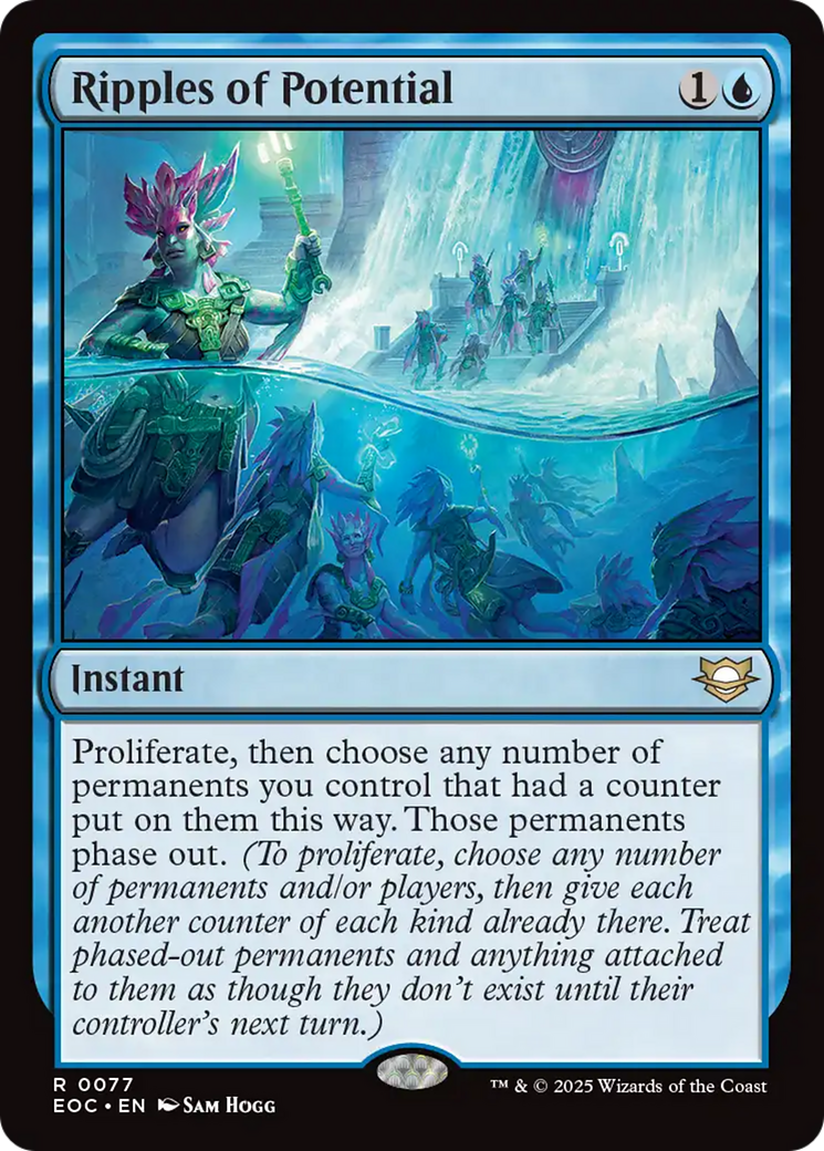 Ripples of Potential [Edge of Eternities Commander] | Gate City Games LLC