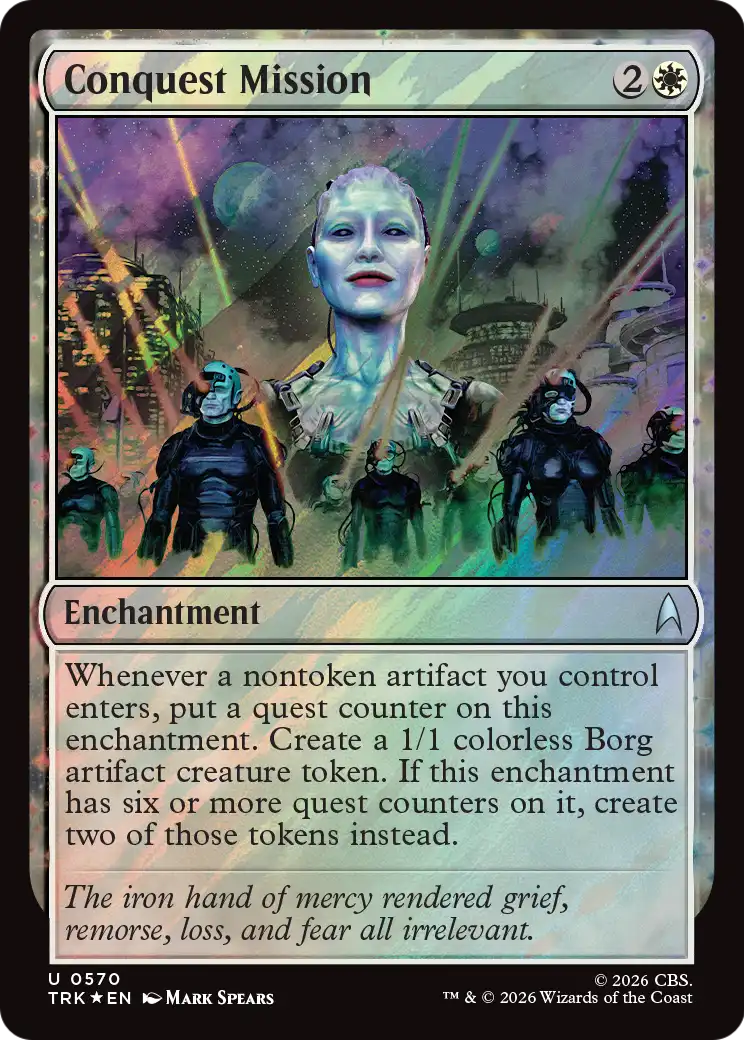 Conquest Mission (Surge Foil) [Star Trek] | Gate City Games LLC