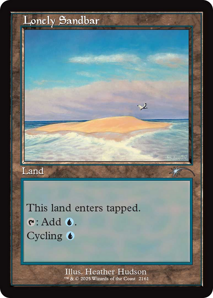 Lonely Sandbar (Retro Frame) [Secret Lair Drop Series] | Gate City Games LLC