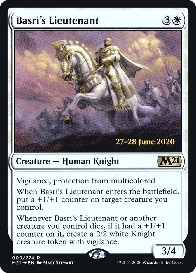 Basri's Lieutenant [Core Set 2021 Prerelease Promos] | Gate City Games LLC