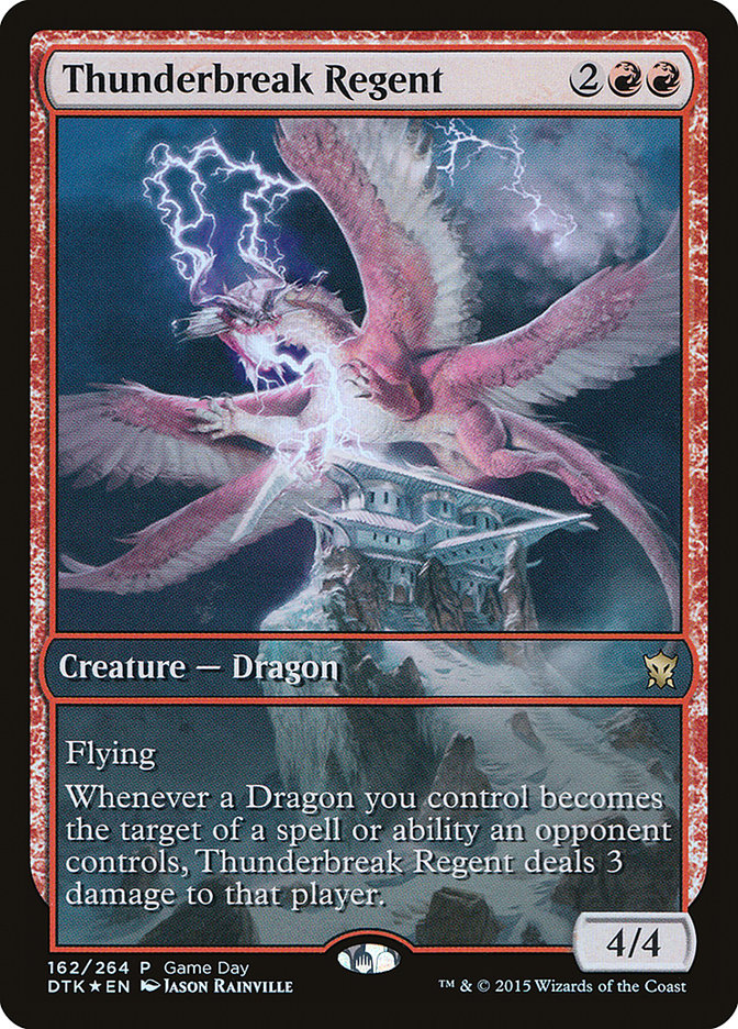 Thunderbreak Regent (Game Day) [Dragons of Tarkir Promos] | Gate City Games LLC