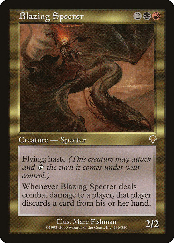 Blazing Specter [Invasion] | Gate City Games LLC