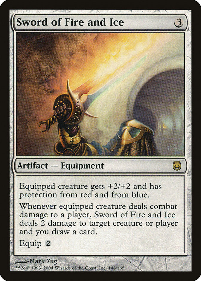 Sword of Fire and Ice [Darksteel] | Gate City Games LLC