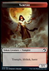 Wolf // Vampire Double-Sided Token [Innistrad: Midnight Hunt Tokens] | Gate City Games LLC